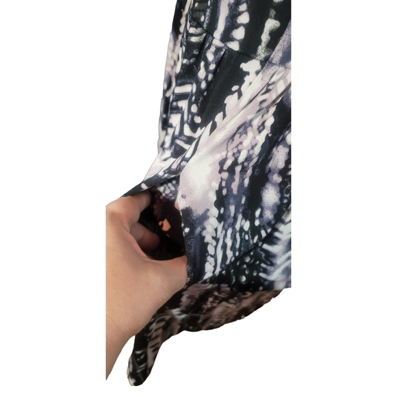 Bebop Sleeveless Patterned Dress Size Large - Picture 4 of 7